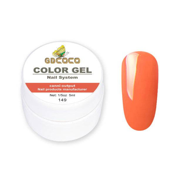 

Гель-краска GDСосо Color Gel 149 Красно-морковный 5 ml