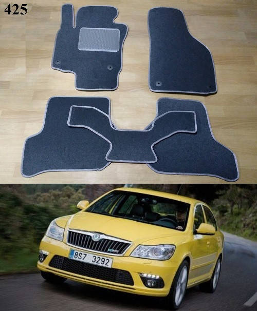 

Ворсовые коврики на Skoda Octavia A5 '04-13