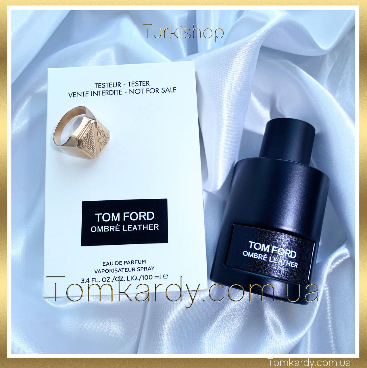 

Духи унисекс Tom Ford Ombre Leather [Tester] 100 ml. Том Форд Амбер Лезер (Тестер) 100 мл.