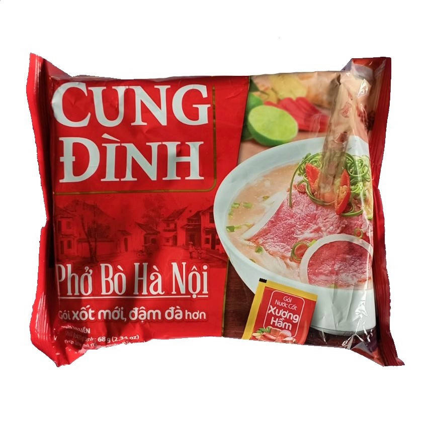 

Лапша быстрого приготовления PHO BО Cung Dinh 68 г