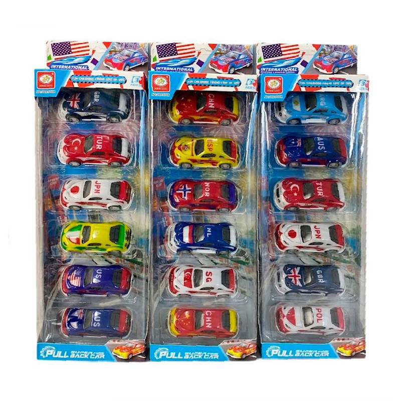 

Набор игрушечных машинок 399-556 K 6 шт