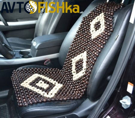 

Деревянная массажная накидка на сиденье автомобиля УЗОРЫ (ЛАКИРОВАНАЯ)