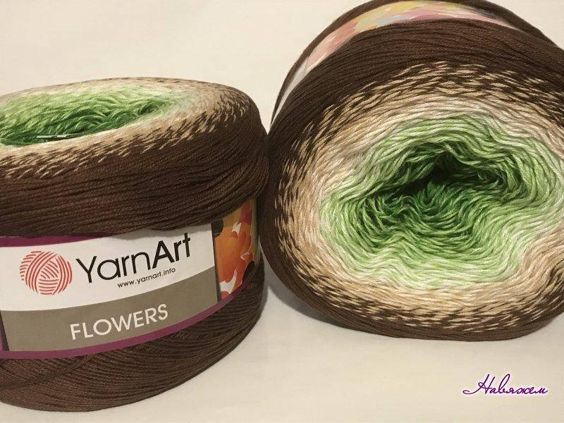

Пряжа Flowers Yarnart-272