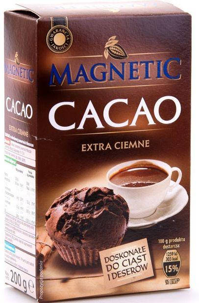 

Какао Cacao Magnetic Extra Ciemne экстра-темное, 200 гр.