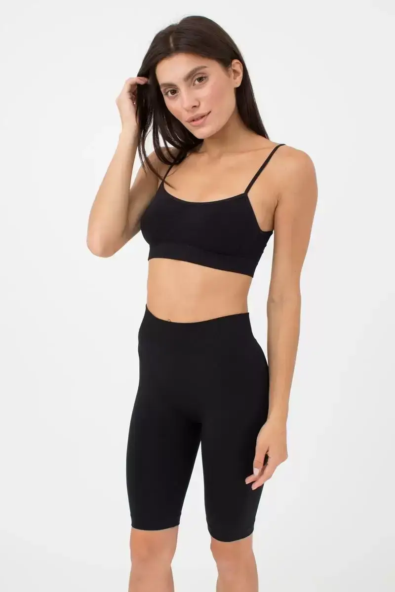 

БЕСШОВНЫЕ ВЕЛОСИПЕДКИ S/M, Черный