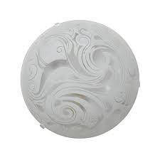 

Світильник настінно-стельовий НББ "Зеус" Д.200мм. 1хЕ27 (23320). ДЕКОРА., Белый