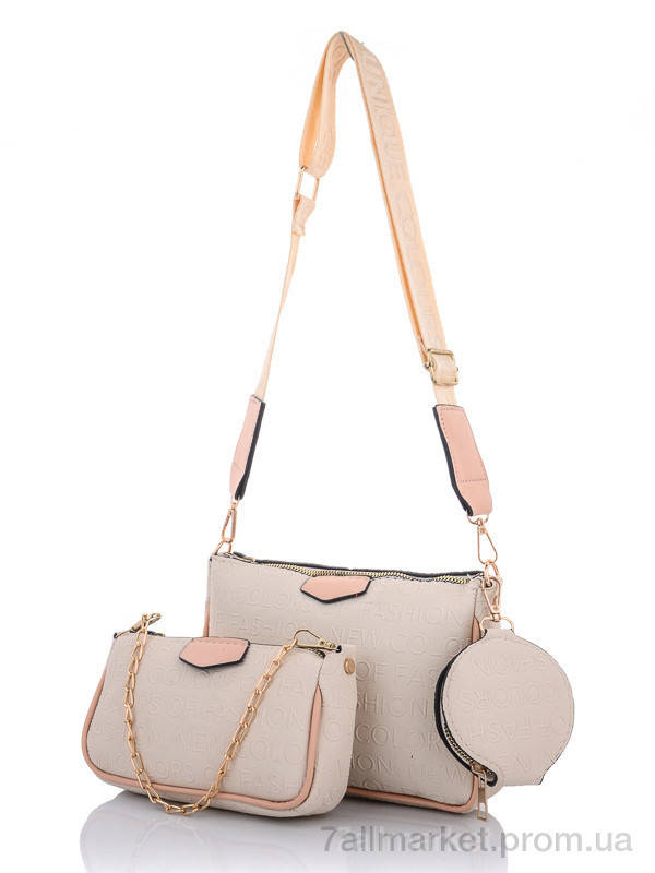 

Сумка женская 1178-13 beige 17*21*4 см, "David Polo" недорого оптом от прямого поставщика, Бежевый
