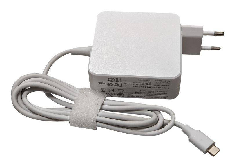 

Блок питания для ноутбука Xiaomi 65W 5.00-20.30V 2.0-3.25A USB-C (Type-C) OEM белый