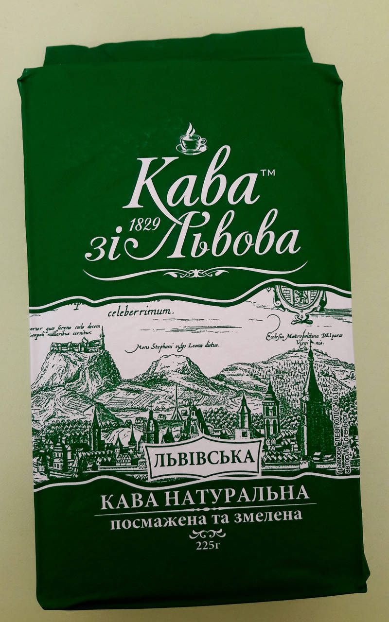 

Кофе со Львова Львовский 225 г молотый