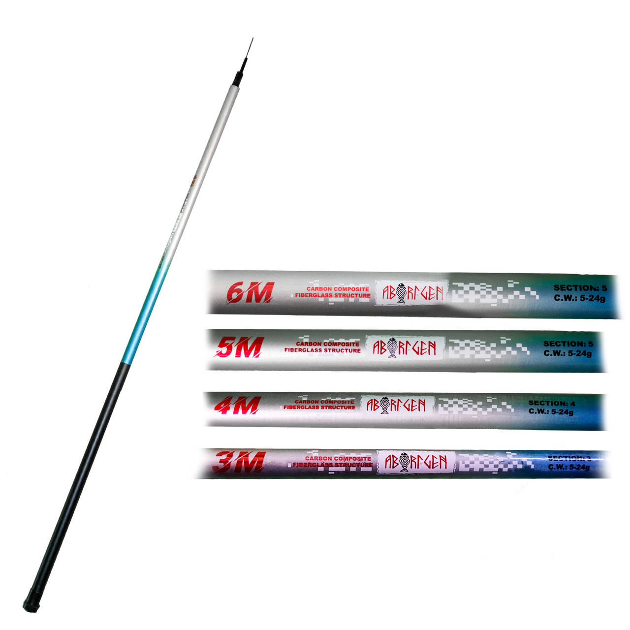 

Вудлище Aborigen Pole 3.0м без кілець