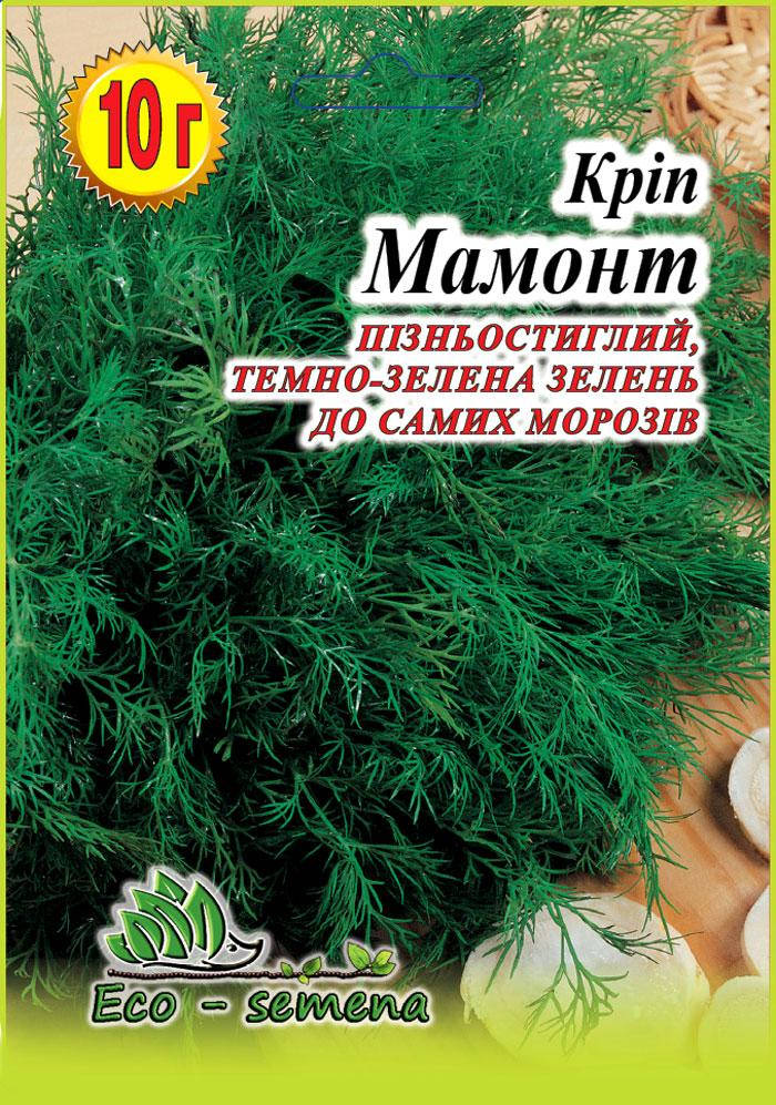 

Eco-semena. Семена Укроп Мамонт, 10 г