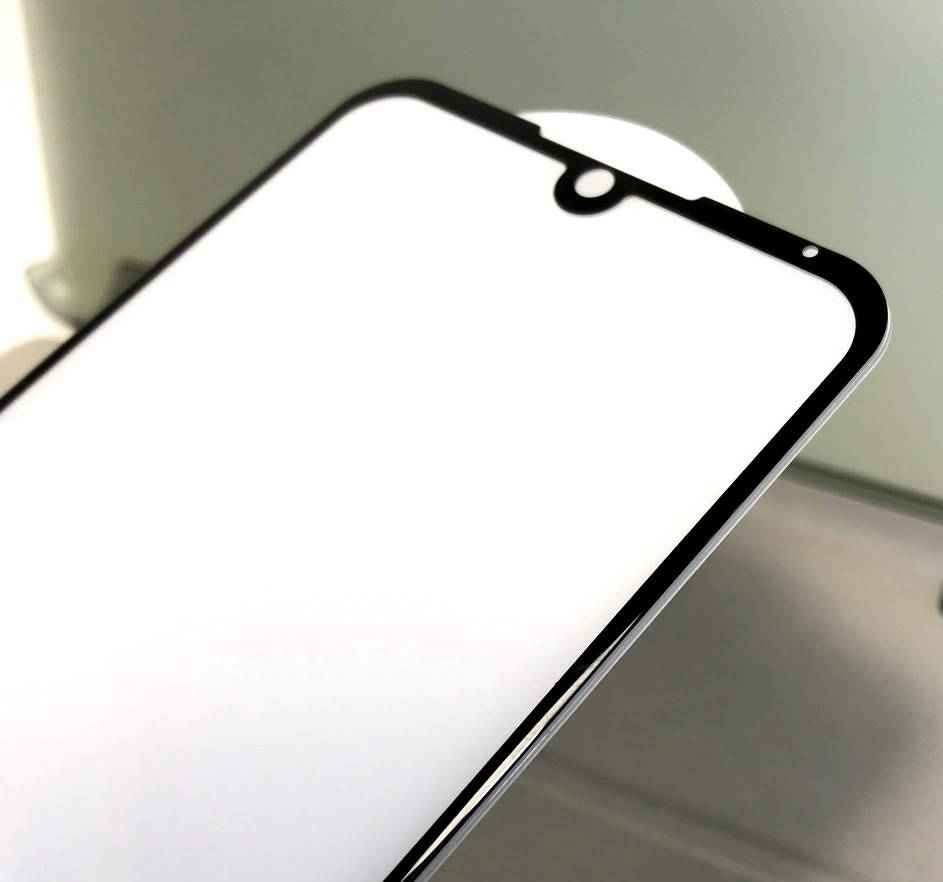 

Huawei Y5 2019 защитное стекло на телефон противоударное Avantis 5D full glue Black черное, Черный