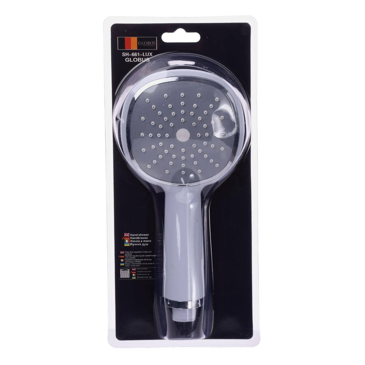 

Душевая лейка Globus Lux SH-661-LUX SNOW Blister