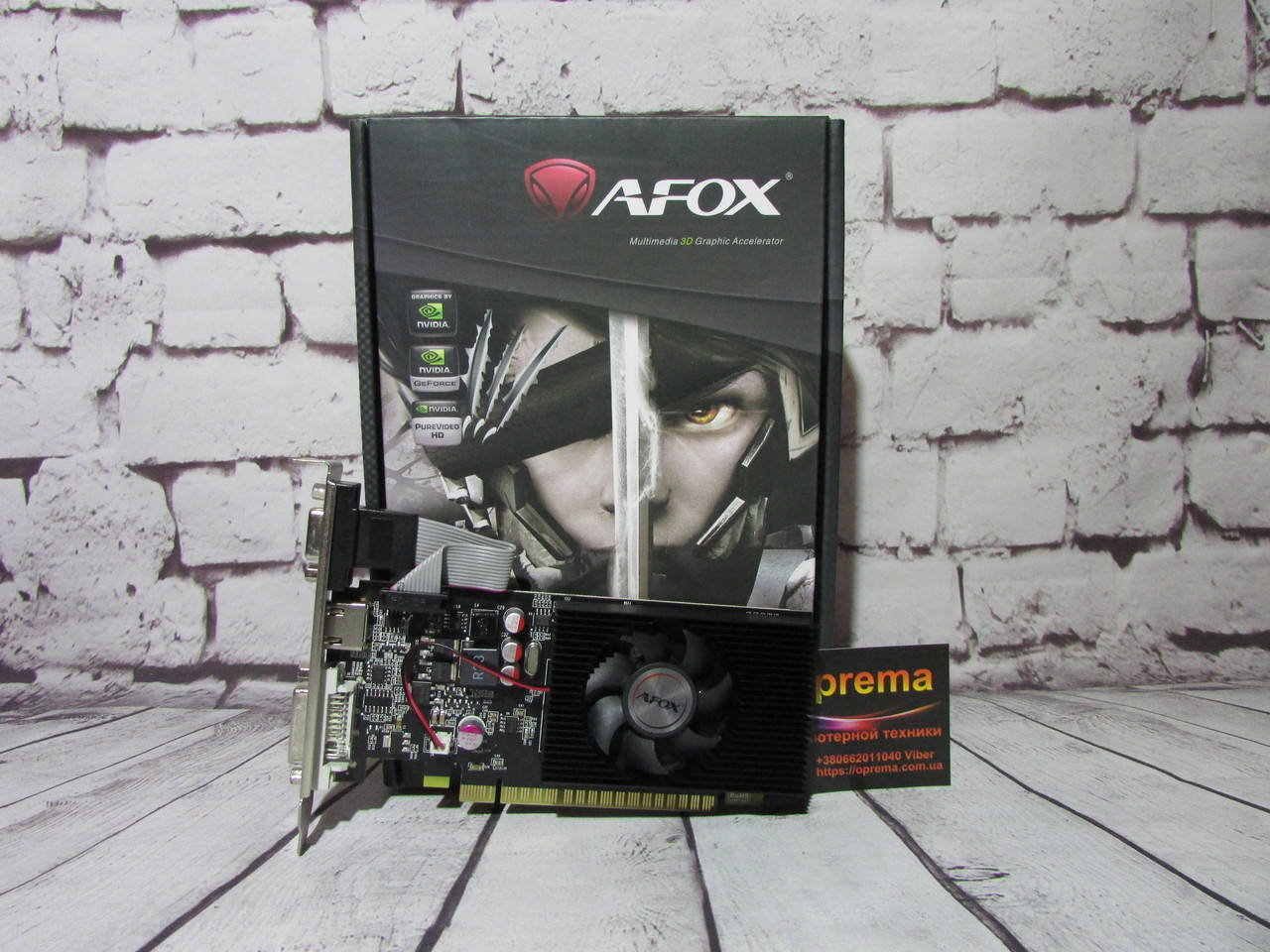 

Видеокарта AFOX GT730, 4gb, 128bit, НОВАЯ