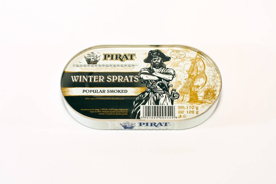 

Шпроты в масле Pirat 170г ж/б