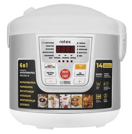 

Мультиварка Rotex RMC508-W