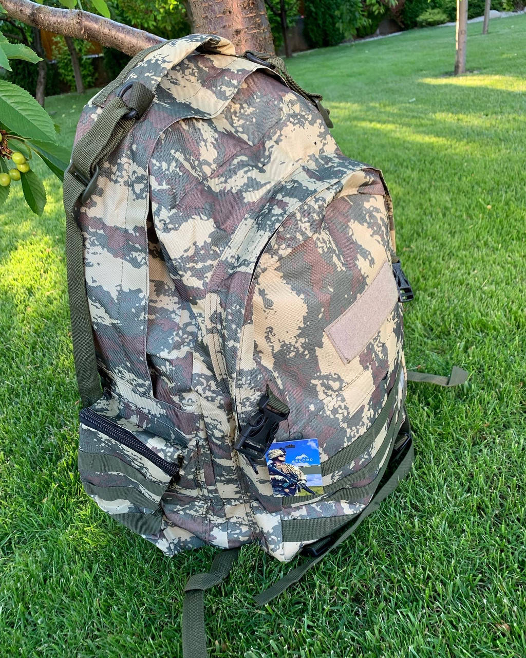 

Тактический рюкзак пиксель 60л, Черный