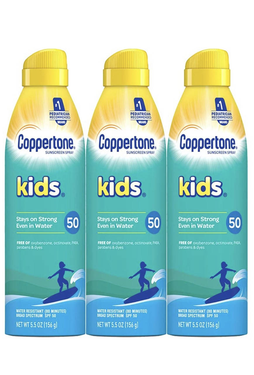 

Детский солнцезащитный спрей Coppertone Bayer