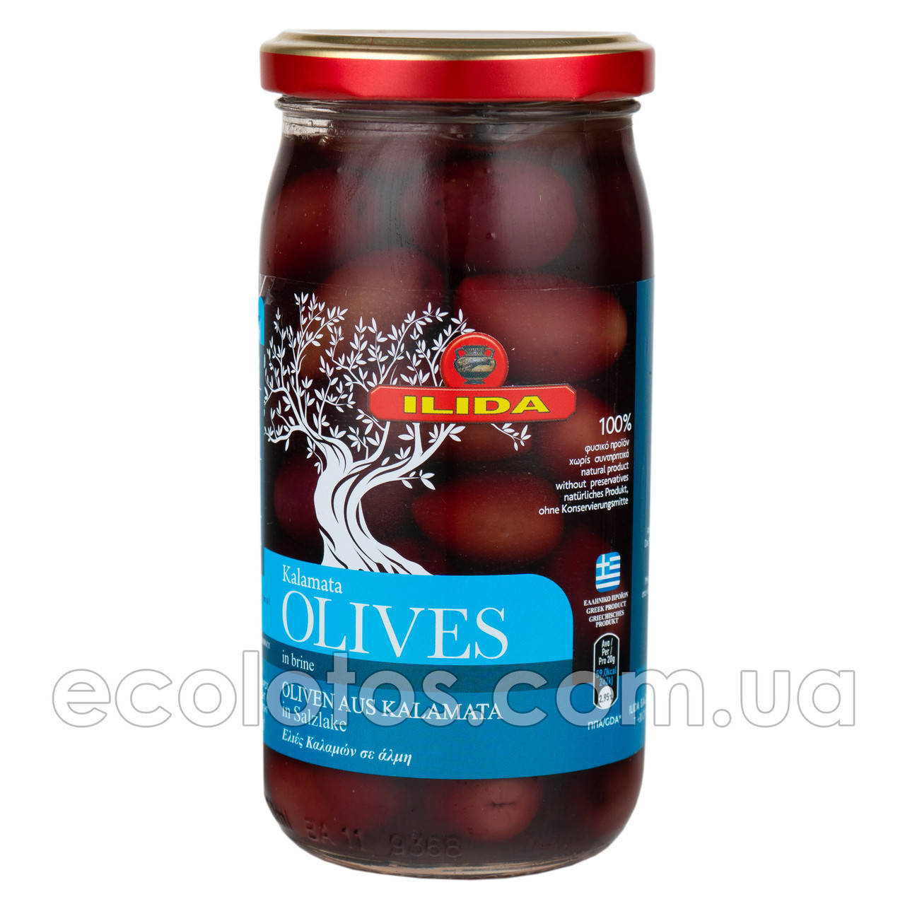 

Оливки Каламата "ILIDA" 350 г