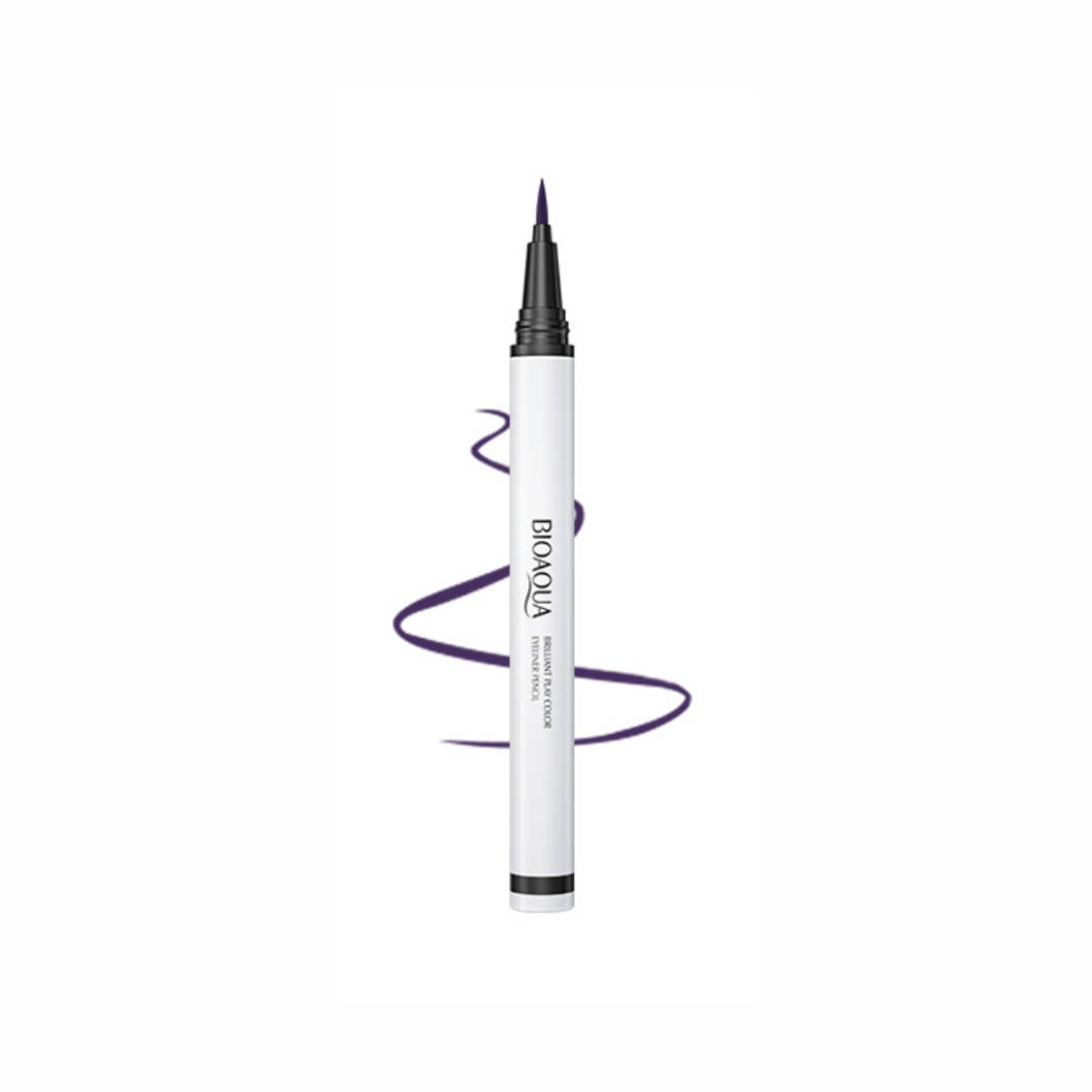 

Подводка для век водостойкая Bioaqua Briliant Color Eyeliner Pence (03), Фиолетовый