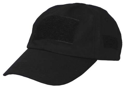 

Бейсболка тактическая Milspec черная, MFH, Германия., Черный