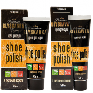 

Крем для обуви "Blyskavka" 50мл корич. тюбик, Коричневый