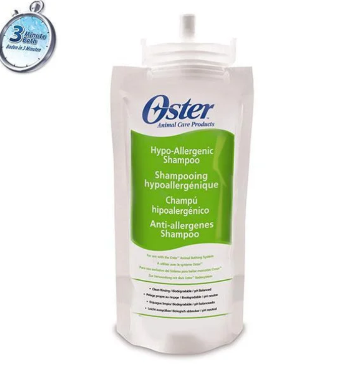 

Шампунь-картридж Oster Hypo-Allergenic гипоаллергенный для системы Oster Rapid System (78599-311 1 шт.)