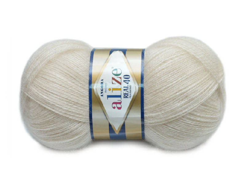 

Alize Angora Real 40, Молочно-бежевый №67