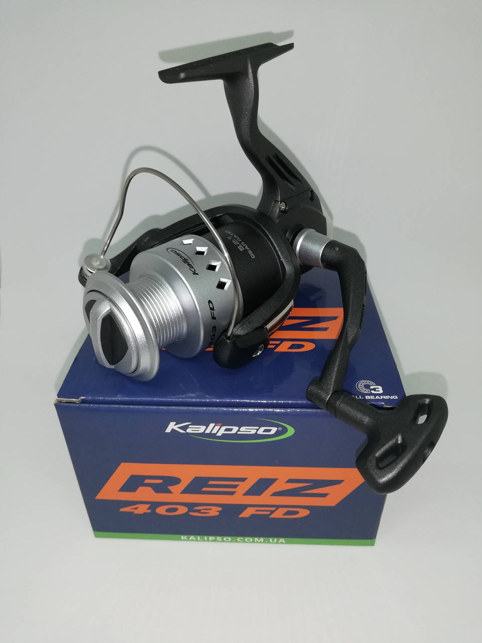 

Катушка рыболовная Kalipso Reiz 403 FD, Черный