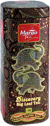 

Чай черный цейлонский крупнолистовой Margo 300 грам tea Марго чай Черный ОПА железная банка