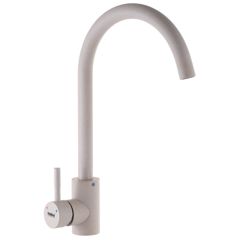 

Смеситель для кухни HAIBA SUS 011 песочный (HB0995), Бежевый