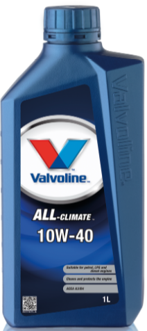 

Масло моторное Valvoline ALL-Climate 10W-40, 1л