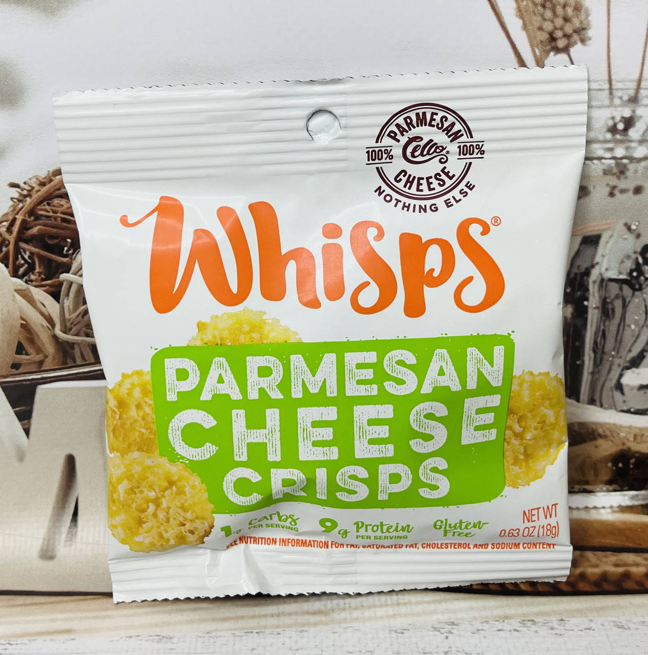 

Сирні протеїнові чіпси WHISPS Cheese Crisps Пармезан