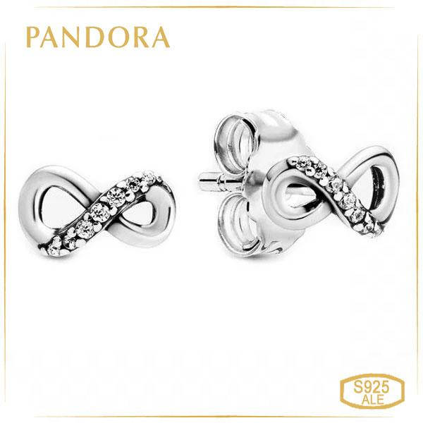 

Пандора Сверкающие серьги-гвоздики Бесконечность Pandora 298820C01
