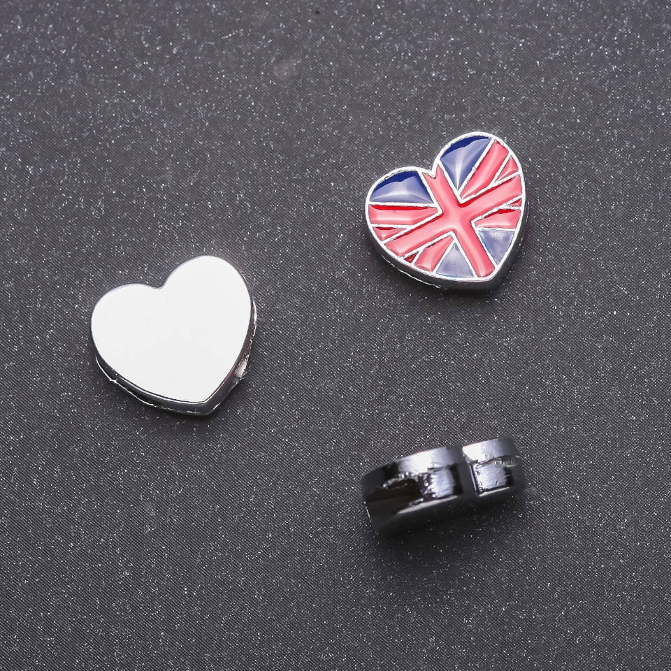 

Кулон "Сердце" 13х12мм со сквозным отверстием для цепочки