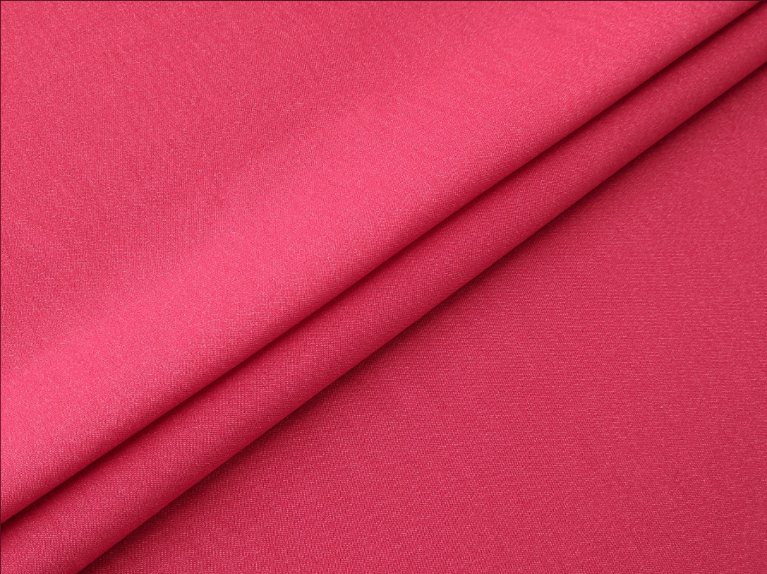 

Стрейч бенгалин однотонный коралловый