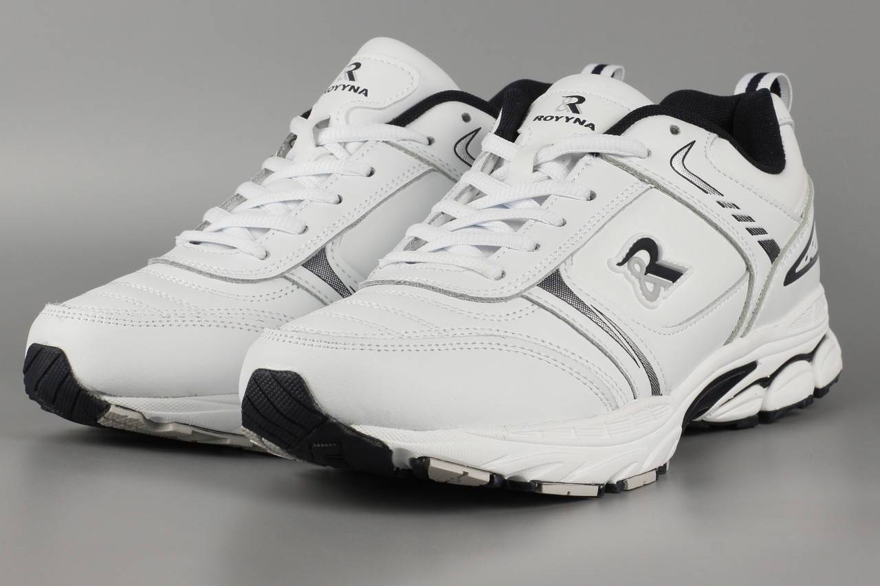 

Кроссовки мужские белые Royyna 027A Ройна Бона Bona Размеры 41 42 43 44 45 46, Белый