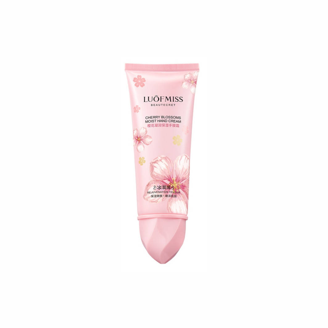 

Крем для ухода за руками с сакурой Luofmiss Cherry Blossoms Moist Silky Soft Hand Cream