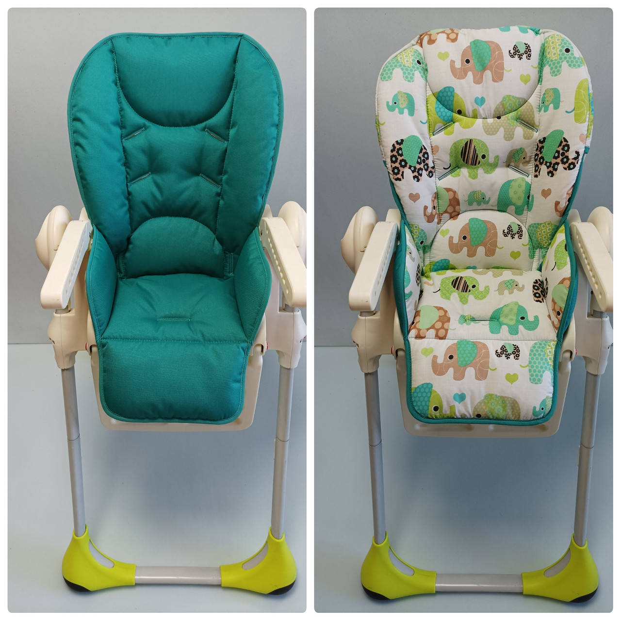

Двусторонний чехол на стульчик для кормления Chicco Polly 2 в 1, Чико Поли