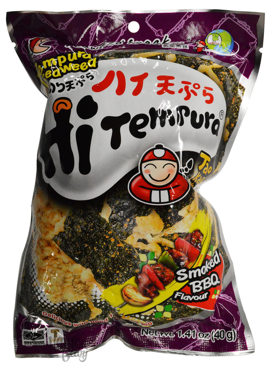 

Нори темпура с ароматом барбекю, 40 г, ТМ Hi Tempura, Таиланд