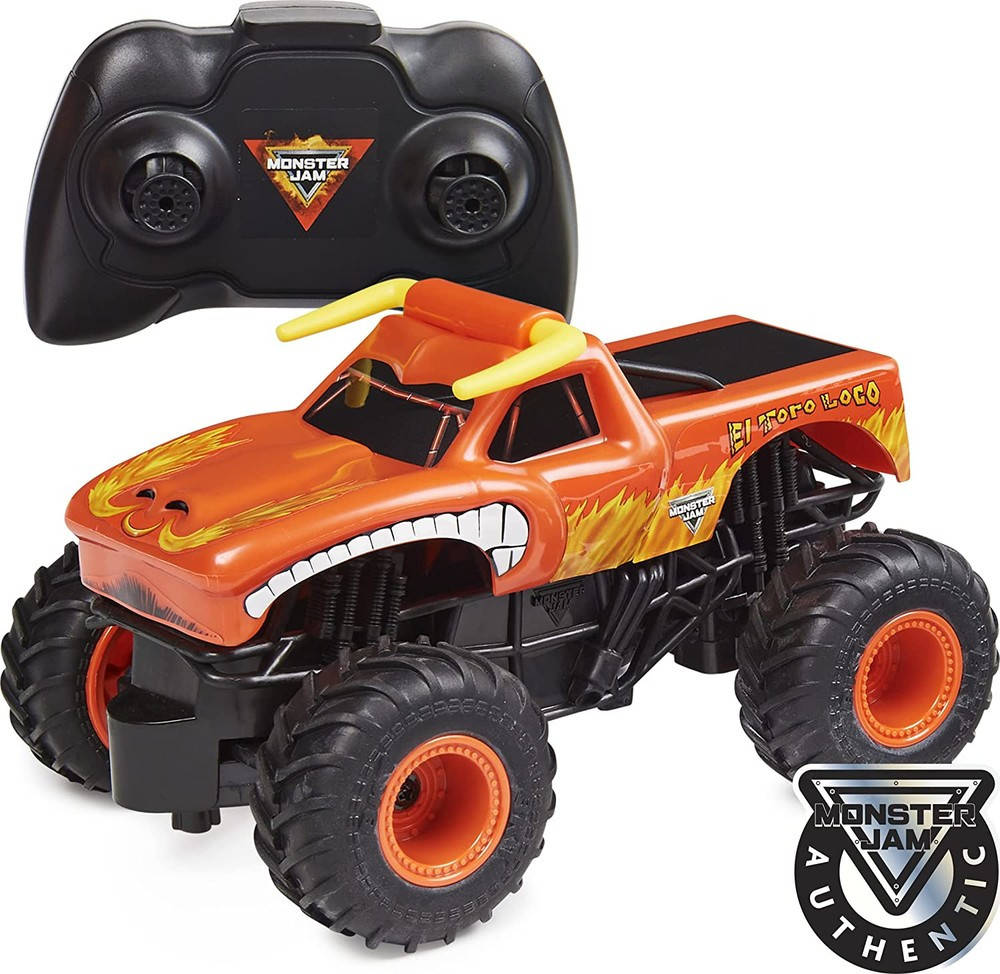 

Hot Wheels Monster Jam внедорожник джип на радиоуправлении El Toro Loco 1:24 Scale