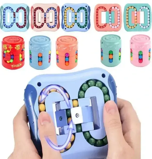 

Кубик для снятия стресса детский вращающийся Топ шар Magic Bean Cube