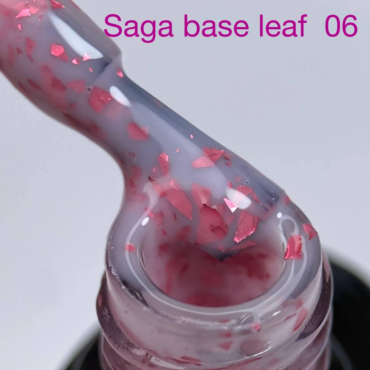 

База с поталью Leaf №06 от Saga 8ml
