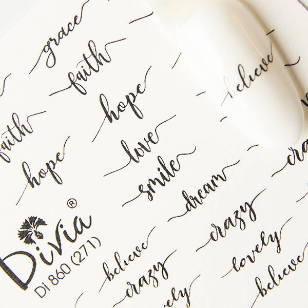 

Divia Наклейки Слайдер-дизайн Di860 №271