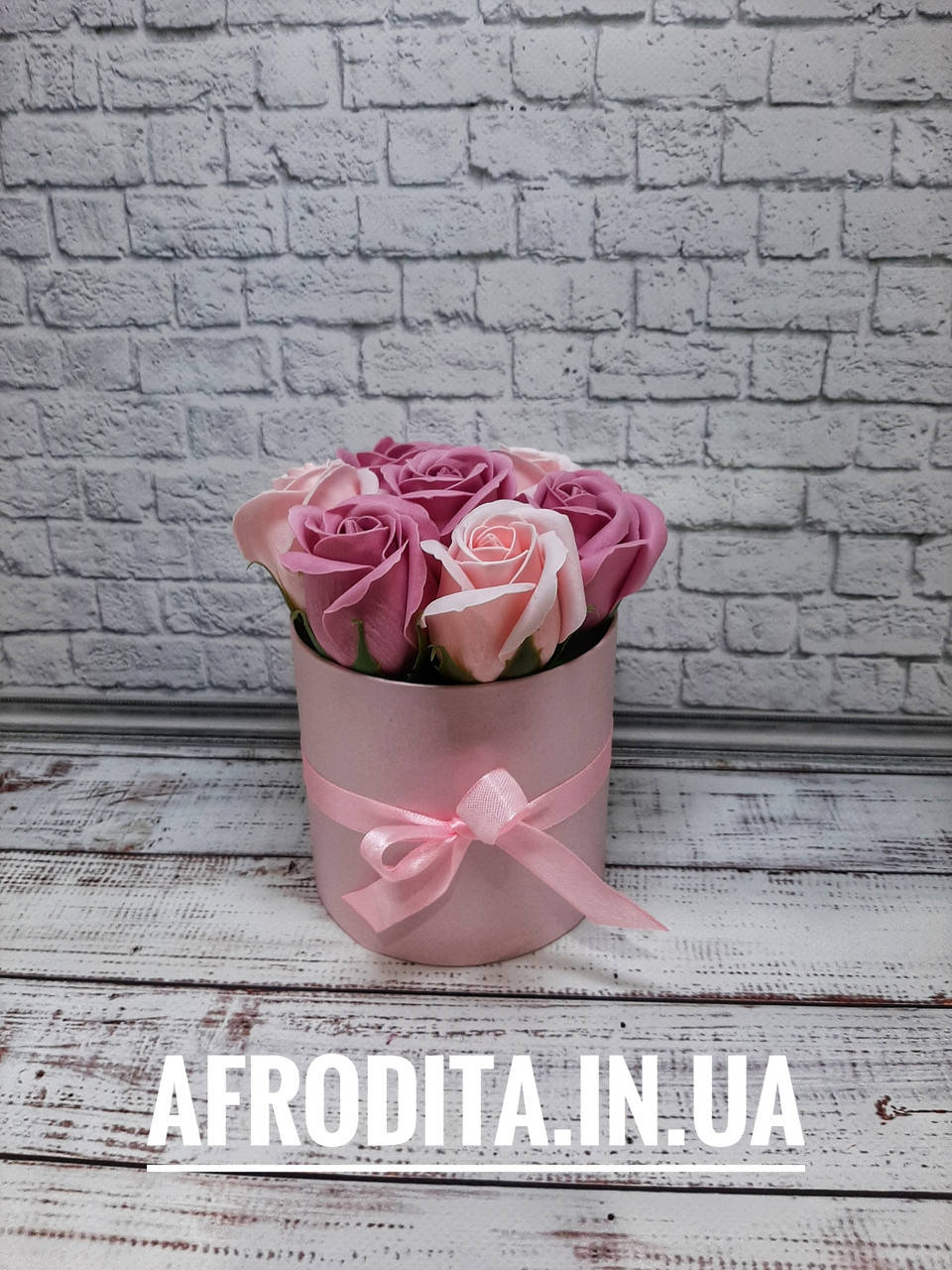 

Мыльный букет из 7 роз