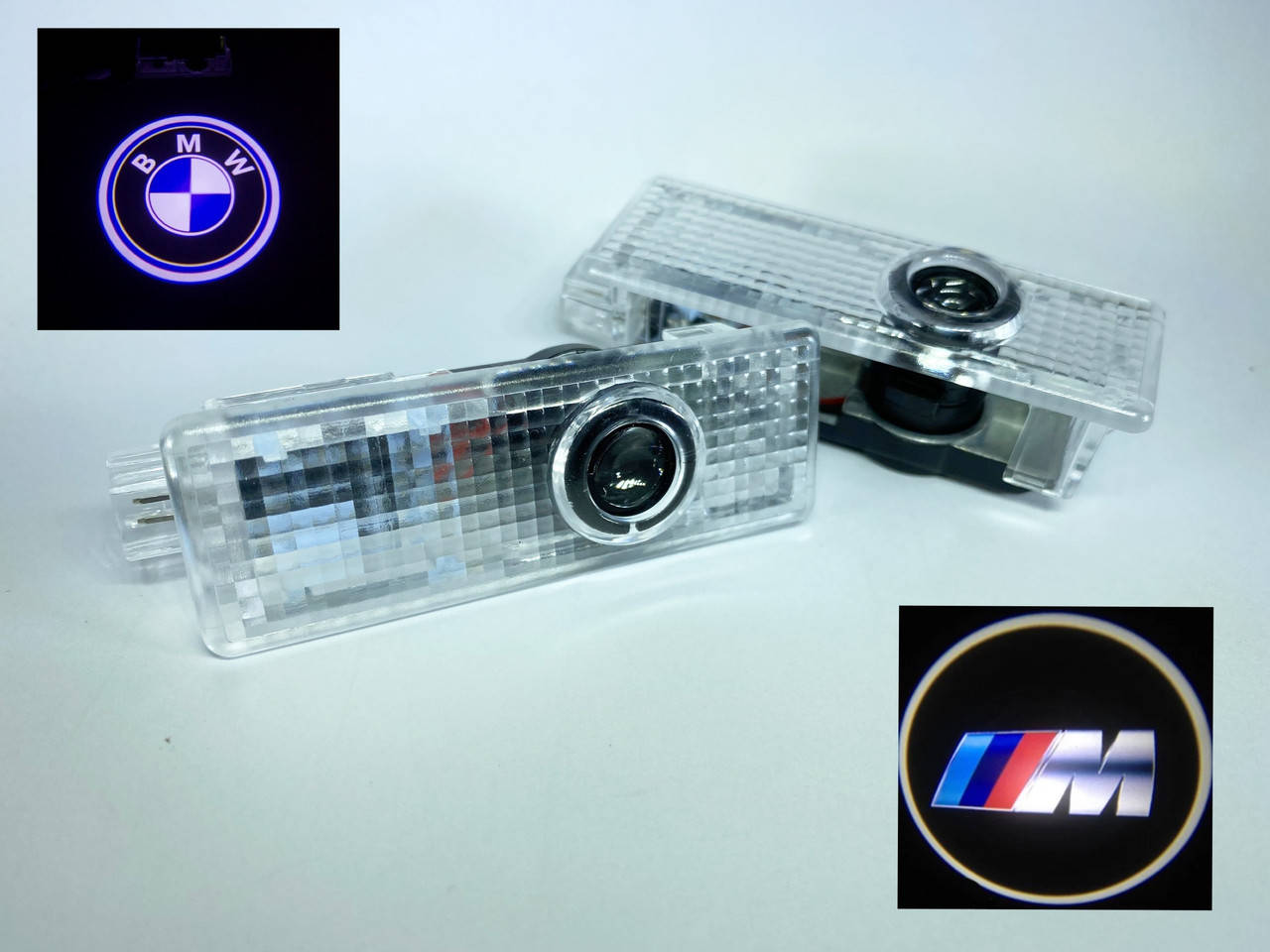 

Логотип подсветка двери БМВ Lazer door logo light BMW Е60 Е65 Е70 Е90 F10
