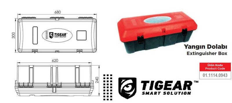 

Ящик для огнетушителя (TIGEAR)