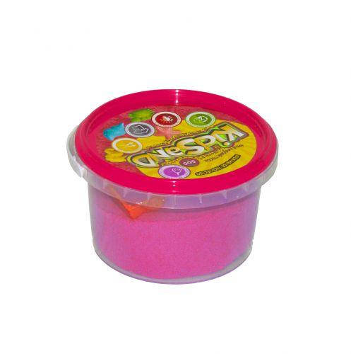

Кинетический песок Danko Toys KidSand розовый 500 г KS-01-02