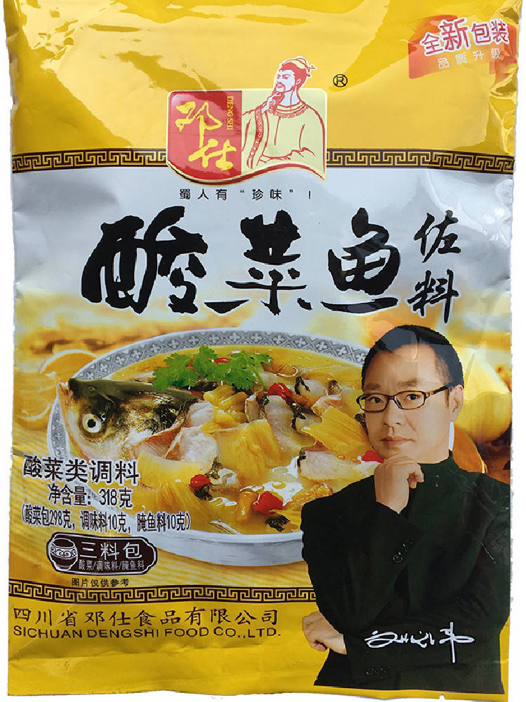 

Суп-база, маринованный овощи для рыбного супа 318г Дэн Ши