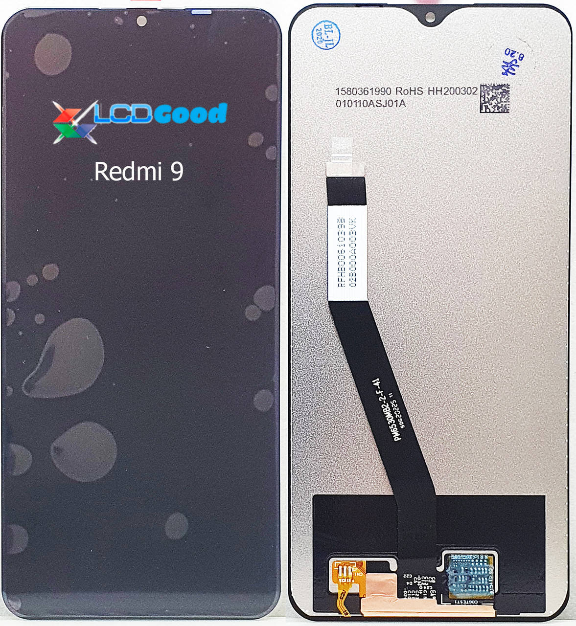 

Модуль ( дисплей + Тачскрин ) Xiaomi Redmi 9 чорний, Черный